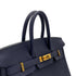 HERMES BIRKIN 25 BLEU NUIT TOGO HAND BAG Y GHW 90286570 - PURPOSE
