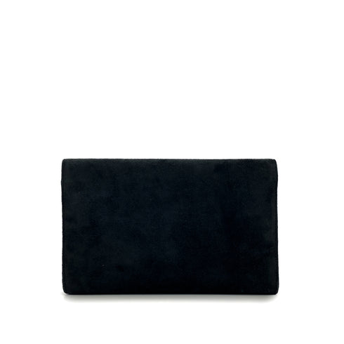 HERMES CLUTCH BAG BLACK DEBRIS 〇Q 90286572 - PURPOSE