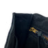 HERMES CLUTCH BAG BLACK DEBRIS 〇Q 90286572 - PURPOSE
