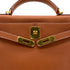 HERMES KELLY 28 RETOURNE COGNAC TAURILLON CLEMENCE HAND SHOULDER BAG □H GHW 90286577 - PURPOSE
