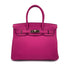 HERMES BIRKIN 30 ROSE PURPLE TOGO HAND BAG C SHW 90286579 - PURPOSE