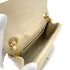 CHANEL VINTAGE SEAGULL CHAIN SHOULDER FLAP BAG BEIGE LAMB SKIN 90286582 - PURPOSE