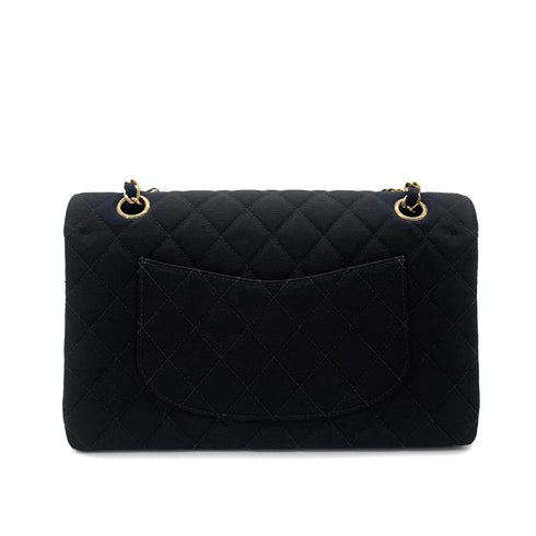 CHANEL VINTAGE MATELASSE CHAIN SHOULDER BAG BLACK CANVAS 90286586 - PURPOSE