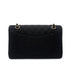 CHANEL VINTAGE MATELASSE CHAIN SHOULDER BAG BLACK CANVAS 90286586 - PURPOSE