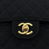 CHANEL VINTAGE MATELASSE CHAIN SHOULDER BAG BLACK CANVAS 90286586 - PURPOSE
