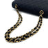 CHANEL VINTAGE MATELASSE CHAIN SHOULDER BAG BLACK CANVAS 90286586 - PURPOSE
