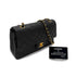 CHANEL VINTAGE CLASSIC FLAP MEDIUM CHAIN SHOULDER BAG BLACK LAMB SKIN 90286588 - PURPOSE