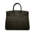 HERMES BIRKIN 35 VERT OLIVE TAURILLON CLEMENCE HAND BAG ▢F SHW 90286598 - PURPOSE