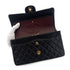 CHANEL VINTAGE CLASSIC FLAP MEDIUM CHAIN SHOULDER BAG BLACK LAMB SKIN 90286601 - PURPOSE