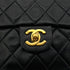 CHANEL VINTAGE MINI SQUARE 17 CHAIN SHOULDER BAG BLACK LAMB SKIN 90286603 - PURPOSE