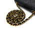 CHANEL VINTAGE MINI SQUARE 17 CHAIN SHOULDER BAG BLACK LAMB SKIN 90286603 - PURPOSE