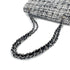 CHANEL VINTAGE MATELASSE CHAIN SHOULDER BAG BLACK WHITE TWEED 90286604 - PURPOSE