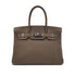 HERMES BIRKIN 30 ETOUPE TAURILLON CLEMENCE HAND BAG □R SHW 90286856 - PURPOSE