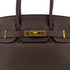 HERMES BIRKIN 30 CHOCOLAT TOGO HAND BAG □N GHW 90286859 - PURPOSE