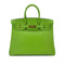 HERMES BIRKIN 35 APPLE GREEN VEAU SWIFT HAND BAG □C GHW 90286860 - PURPOSE