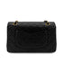 CHANEL VINTAGE CLASSIC FLAP MEDIUM CHAIN SHOULDER BAG BLACK LAMB SKIN 90286862 - PURPOSE