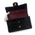 CHANEL VINTAGE CLASSIC FLAP MEDIUM CHAIN SHOULDER BAG BLACK LAMB SKIN 90286862 - PURPOSE