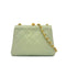 CHANEL VINTAGE COCOMARK MATELASSE CHAIN SHOULDER BAG LIGHT GREEN LAMB SKIN 90286864 - PURPOSE