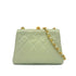 CHANEL VINTAGE COCOMARK MATELASSE CHAIN SHOULDER BAG LIGHT GREEN LAMB SKIN 90286864 - PURPOSE
