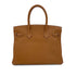 HERMES BIRKIN 30 GOLD TAURILLON CLEMENCE HAND BAG □N SHW 90286865 - PURPOSE