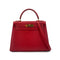 HERMES KELLY 28 SELLIER ROUGE VIF COUCHEVEL HAND SHOULDER BAG 〇X GHW 90286866 - PURPOSE