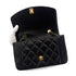 CHANEL VINTAGE DIANA SMALL CHAIN SHOULDER BAG BLACK LAMB SKIN 90286873 - PURPOSE