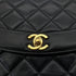 CHANEL VINTAGE MATELASSE CHAIN SHOULDER BAG BLACK LAMB SKIN 90286874 - PURPOSE