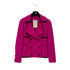 CHANEL VINTAGE COCO BUTTON TWEED JACKET PINK WOOL 36 RTW 90286878 - PURPOSE