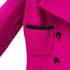 CHANEL VINTAGE COCO BUTTON TWEED JACKET PINK WOOL 36 RTW 90286878 - PURPOSE