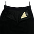 CHANEL VINTAGE COCO BUTTON PENCIL SKIRT BLACK WOOL 38 94A RTW 90286889 - PURPOSE