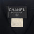 CHANEL VINTAGE COCOMARK LOGO PATCH ZIP LIB KNIT TOPS BLACK CASHMERE 44 96A RTW 90286890 - PURPOSE