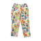 CHANEL VINTAGE CRUISE LINE 1997 COCO BUTTON MULTI COLOR PANTS COTTON 40 97C RTW 90286899 - PURPOSE