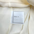 CHANEL SLEEVELESS BLOUSE BACK FRONT BUTTON WHITE SILK 38 01P RTW 90286901