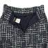 CHANEL COCO BUTTON TWEED JACKET SKIRT SET NAVY COTTON 36 P47 RTW 90286904