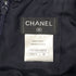 CHANEL COCO BUTTON TWEED JACKET SKIRT SET NAVY COTTON 36 P47 RTW 90286904
