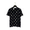 CHANEL VINTAGE LOGO COCOMARK BLOUSE TOPS BLACK WHITE SILK 38 97P RTW 90286908 - PURPOSE