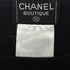 CHANEL COCOMARK BORDER SLEEVES TOPS BLACK COTTON 40 P10 RTW 90286912