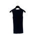 CHANEL VINTAGE COCO BUTTON SLEEVELESS RIB KNIT TOPS BLACK COTTON 36 99P RTW 90286923 - PURPOSE