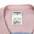 CHANEL MIAMI 2009 CRUISE LINES CARDIGAN COCO BUTTON HEART RHINESTONE PINK BLUE CASHMERE 44 09C RTW 90286924
