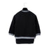 CHANEL VINTAGE COCOMARK TWIN KNIT SEQUINS CARDIGAN SLEEVELESS TOPS BLACK WOOL 38 99A RTW 90286925 - PURPOSE