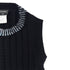 CHANEL VINTAGE COCOMARK TWIN KNIT SEQUINS CARDIGAN SLEEVELESS TOPS BLACK WOOL 38 99A RTW 90286925 - PURPOSE