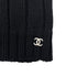 CHANEL VINTAGE COCOMARK TWIN KNIT SEQUINS CARDIGAN SLEEVELESS TOPS BLACK WOOL 38 99A RTW 90286925 - PURPOSE