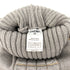 CHANEL VINTAGE COCOMARK CHOCOLATE BAR TURTLENECK KNIT GRAY WOOL 38 00A RTW 90286926 - PURPOSE