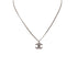 CHANEL NECKLACE COCOMARK RHINESTONE SILVER ACCESSORY C12V 90287071 - PURPOSE