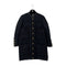CHANEL VINTAGE COCO BUTTON FOUR POCKET DOWN COAT BLACK 38 RTW 90287075 - PURPOSE