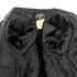CHANEL VINTAGE COCO BUTTON FOUR POCKET DOWN COAT BLACK 38 RTW 90287075 - PURPOSE