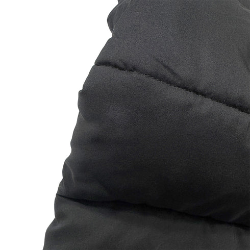 CHANEL VINTAGE COCO BUTTON FOUR POCKET DOWN COAT BLACK 38 RTW 90287075 - PURPOSE