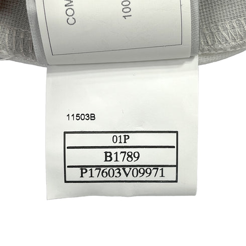 CHANEL COCOMARK SLEEVELESS TOPS WHITE GLAY POLYAMIDE 44 01P RTW 90287076