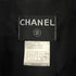 CHANEL COCO BUTTON JACKET BLACK WOOL 46 02A RTW 90287078