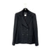 CHANEL VINTAGE DOUBLE BREASTED TAILORED JACKET BLACK ACETATE 42 03P RTW 90287079 - PURPOSE